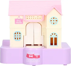 Money Saving Box Music Money Bank Villa Lucky Dog Stealing Money Doghouse Piggy Bank Lighting Automatic Gift Toy for Puppy (Lucky Dog)