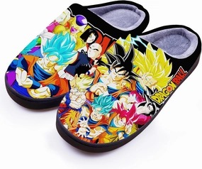 MOTOFUTURE Mens Womens Soft Warm House Non-slip Foam Slippers, Cosplay Japanese Anime House Slippers, Gifts for Adult Kids