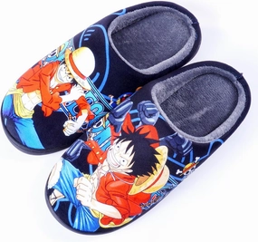 MOTOFUTURE Mens Womens Soft Warm House Non-slip Foam Slippers, Cosplay Japanese Anime House Slippers, Gifts for Adult Kids
