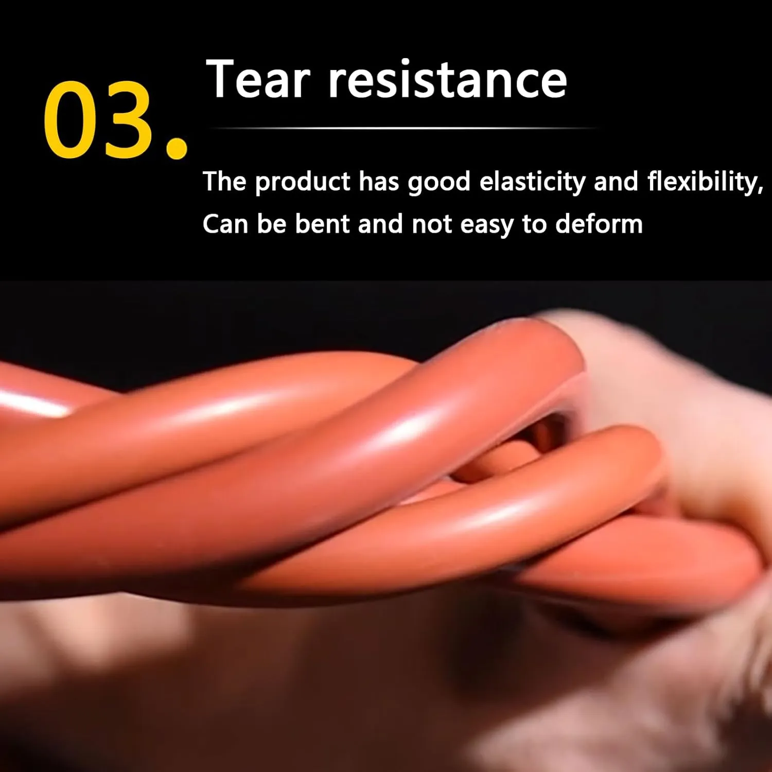 Multi-Size Silicone Tubing - Flexible Hose Water Pipe for Pump Transfer - Extreme Temperature Resistance - Food Grade(Length 10m 5 * 7mm)