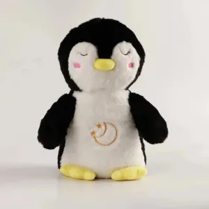 Musical Breathing Penguin Plush Toy