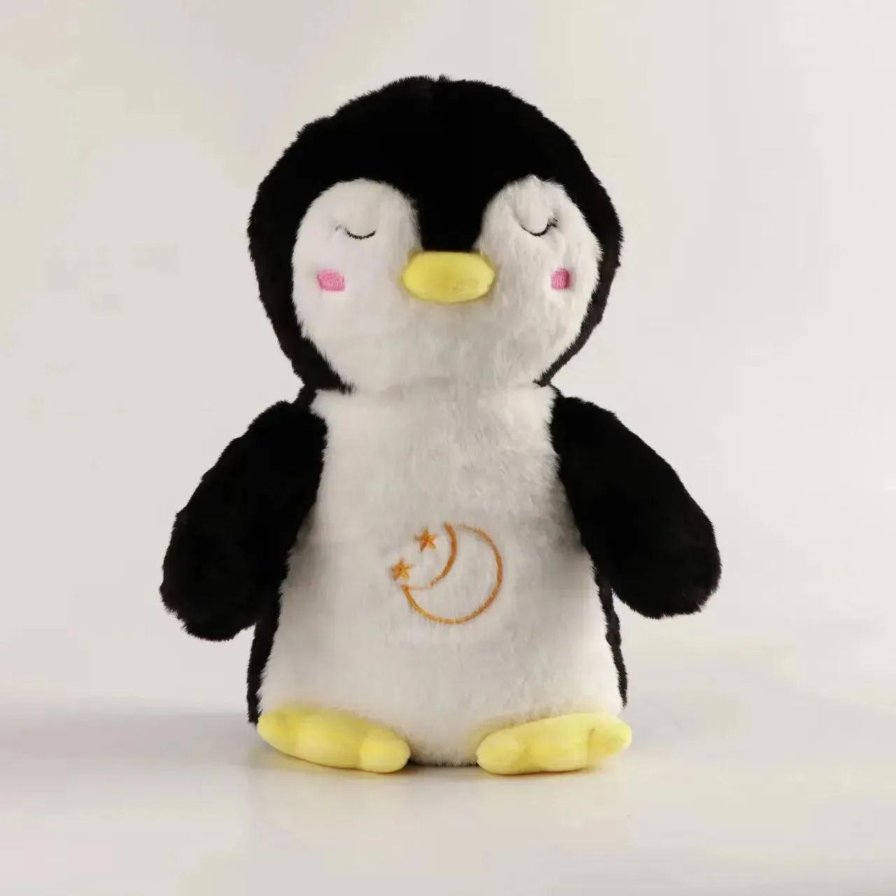 Musical Breathing Penguin Plush Toy