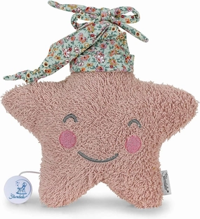 Musical Plush, Cuddly Star, Interchangeable Musical Mechanism, Size: L, Pink