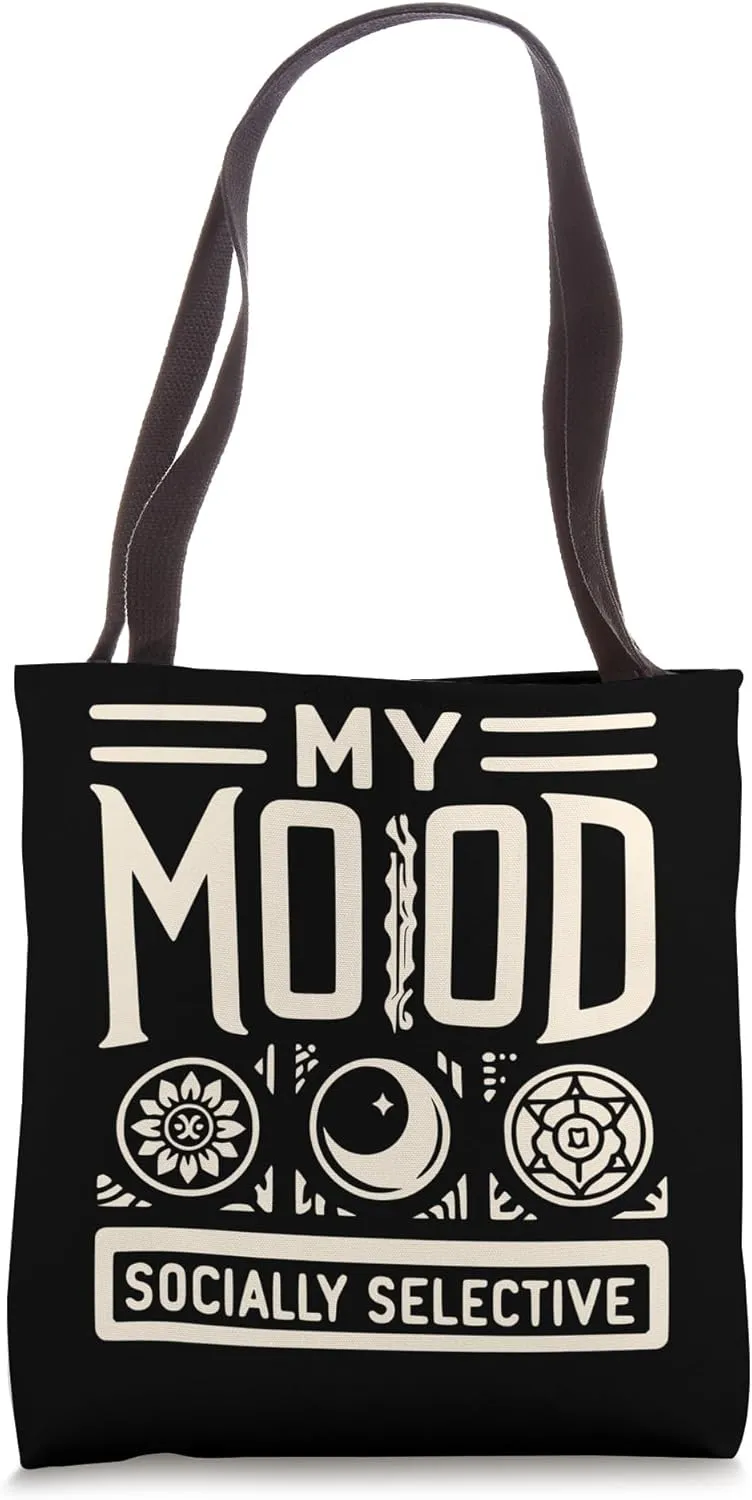 My Mood: Socially Selective Tote Bag