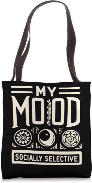 My Mood: Socially Selective Tote Bag