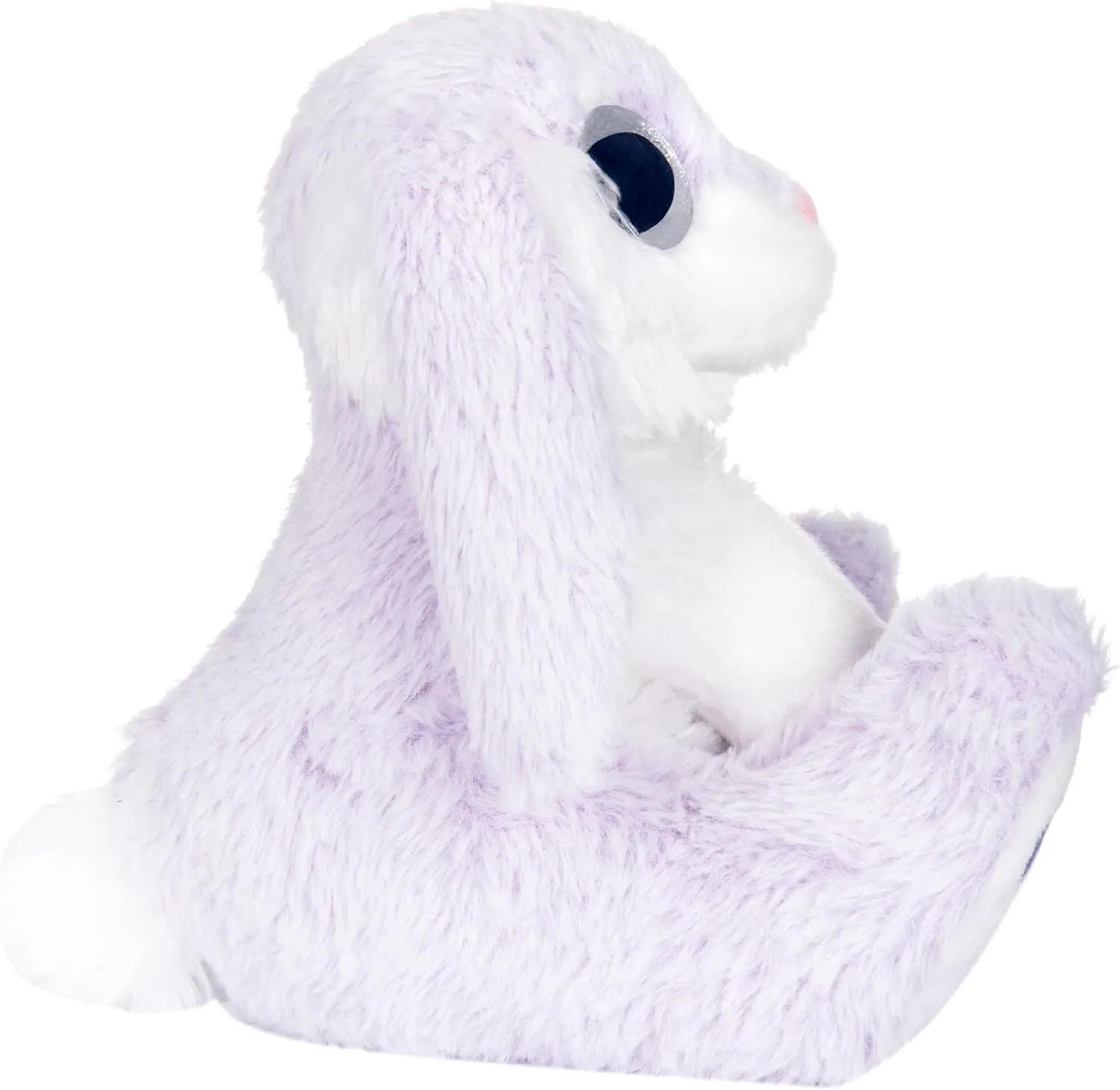 My OLi Bunny Stuffed Animal Stuffed 8.5in Rabbit Plush with Floppy Ear Bedtime Friend Soft Toy Gifts for Girls Boys Kids, Light Purple