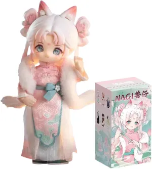 NAGI Fourth Generation The Untrammeled Traveler Series Ob11 1/12 Bjd Doll Gift Figure Toy Cute Action Anime Figures Dolls Toys (Single Box)