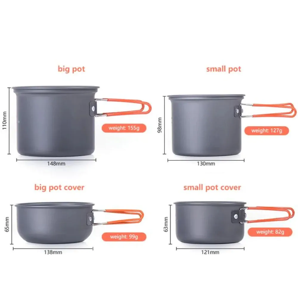 Naturehike - Four-piece Camping Cookware