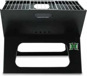 NCAA Hawaii Warriors Portable Charcoal X-Grill
