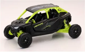 NewRay Polaris RZR Pro R Die-Cast Model, 5 Inch, Black and Neon Green, 07393