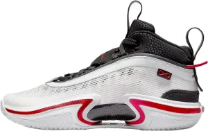 Nike Boy's Jordan AJ XXXVI Basketball Shoes 100, White/Black/University Red, 7 Big Kid US