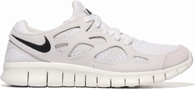 Nike Free Run 2 White/Black/Light Bone/Phantom 10 B (M)