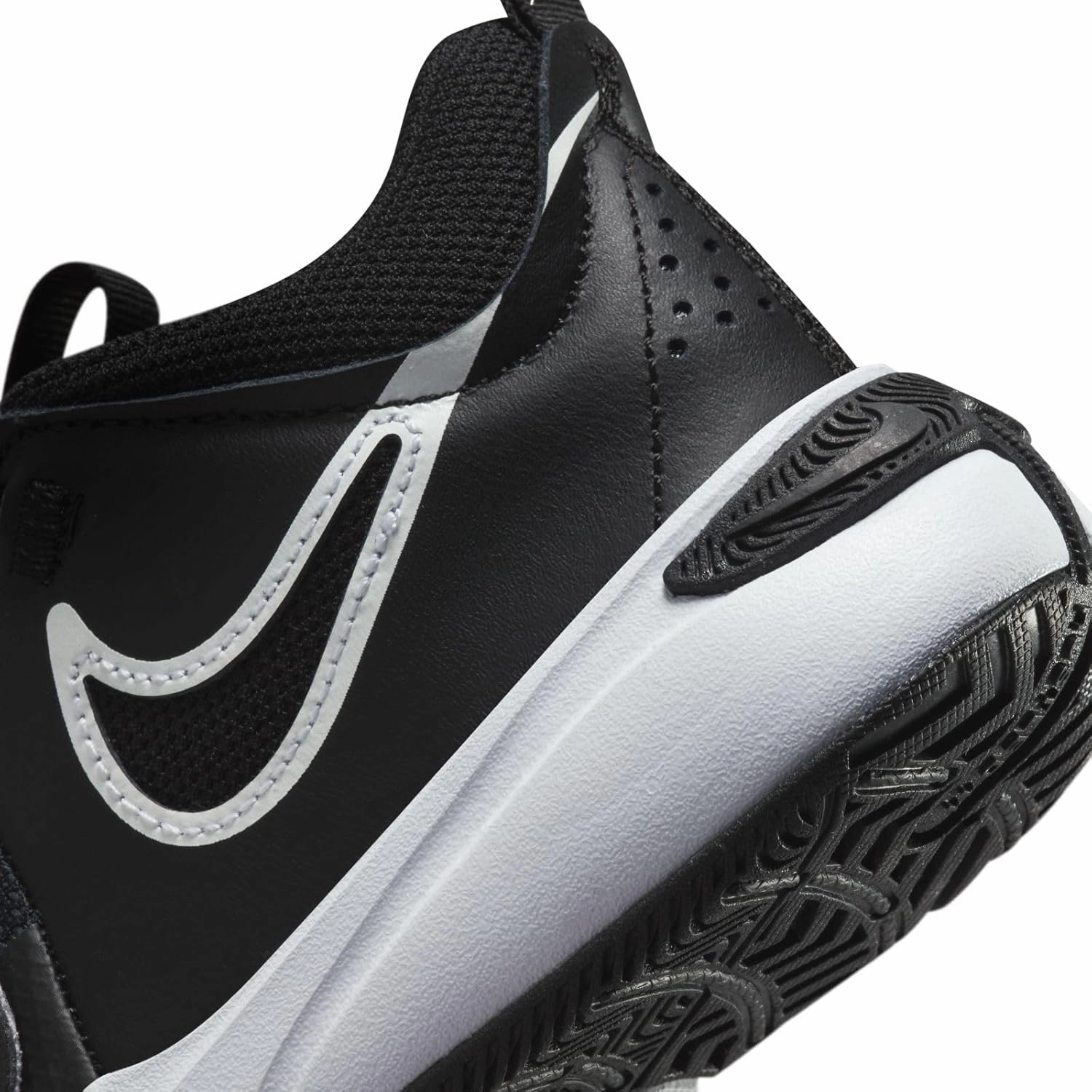 Nike Little Kid's Team Hustle D11 Black/White (DV8894 002)