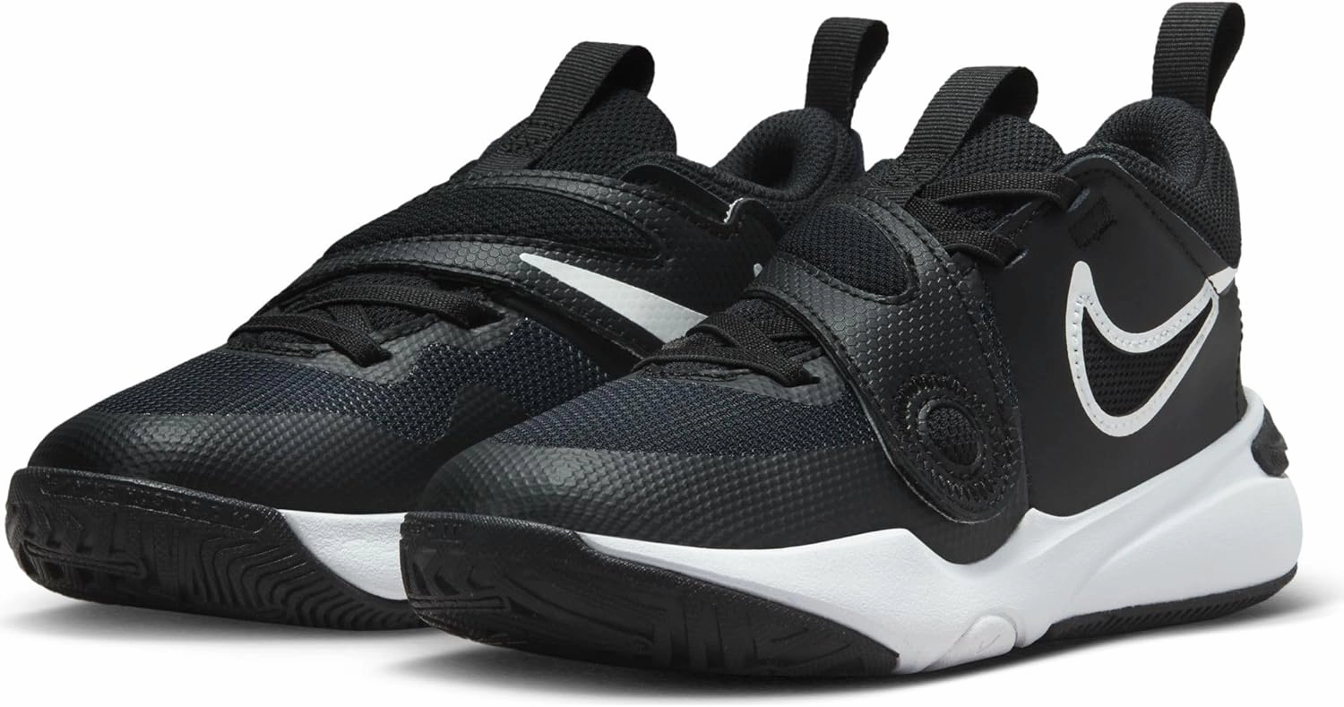 Nike Little Kid's Team Hustle D11 Black/White (DV8894 002)