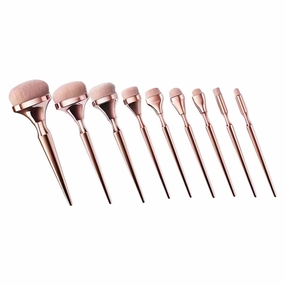 NOLITOY 9pc Makeup Brush Set for Women Professional Beauty Tool Set Including Blending Brush for Makeup for Concealer Foundation Eye Shadow Blusher Loose Powder Highlighter