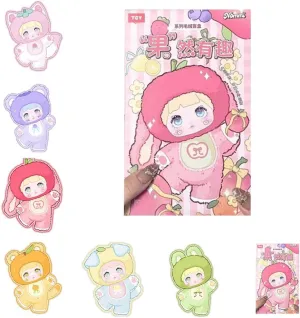 Nommi Fruit Series Blind Box Cute Plush Kawaii Anime Action Figure Plush Keychain Pendant Gift