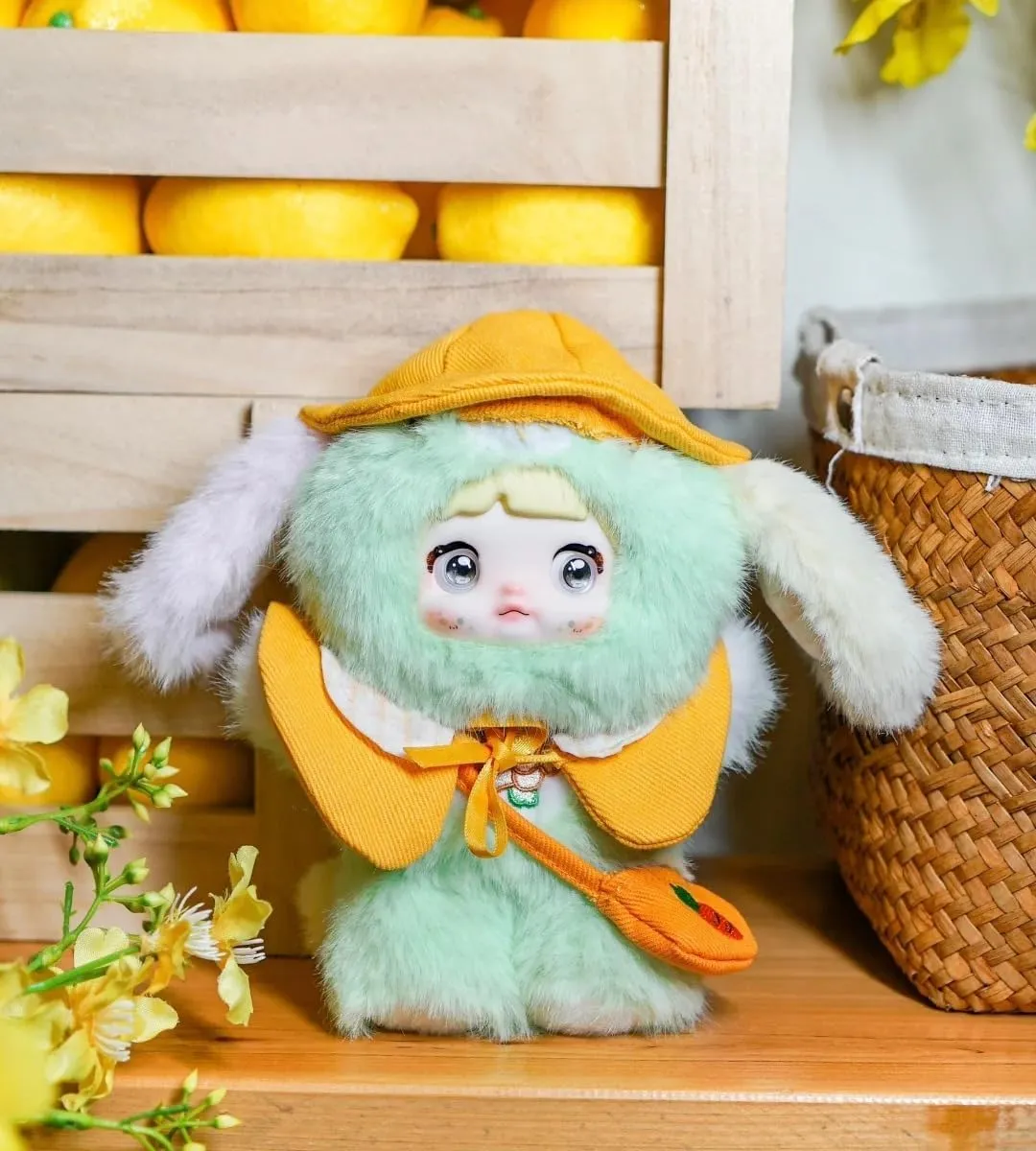 Nommi Puppy Diary Series Plush Blind Box Figures 8PCs Cute Dog Collectible Toys Birthday Gifts