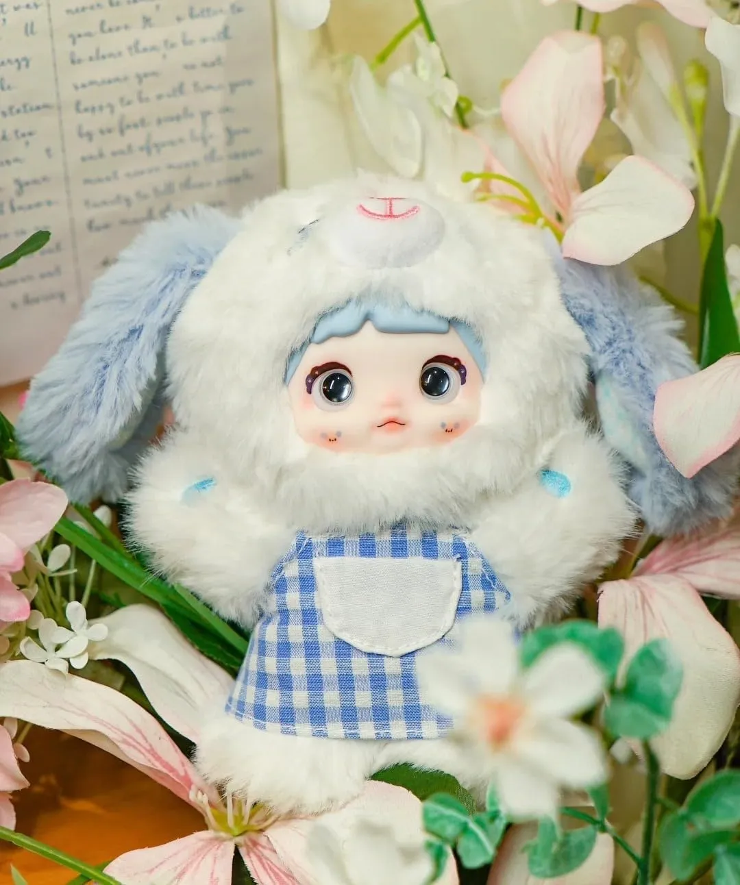 Nommi Puppy Diary Series Plush Blind Box Figures 8PCs Cute Dog Collectible Toys Birthday Gifts