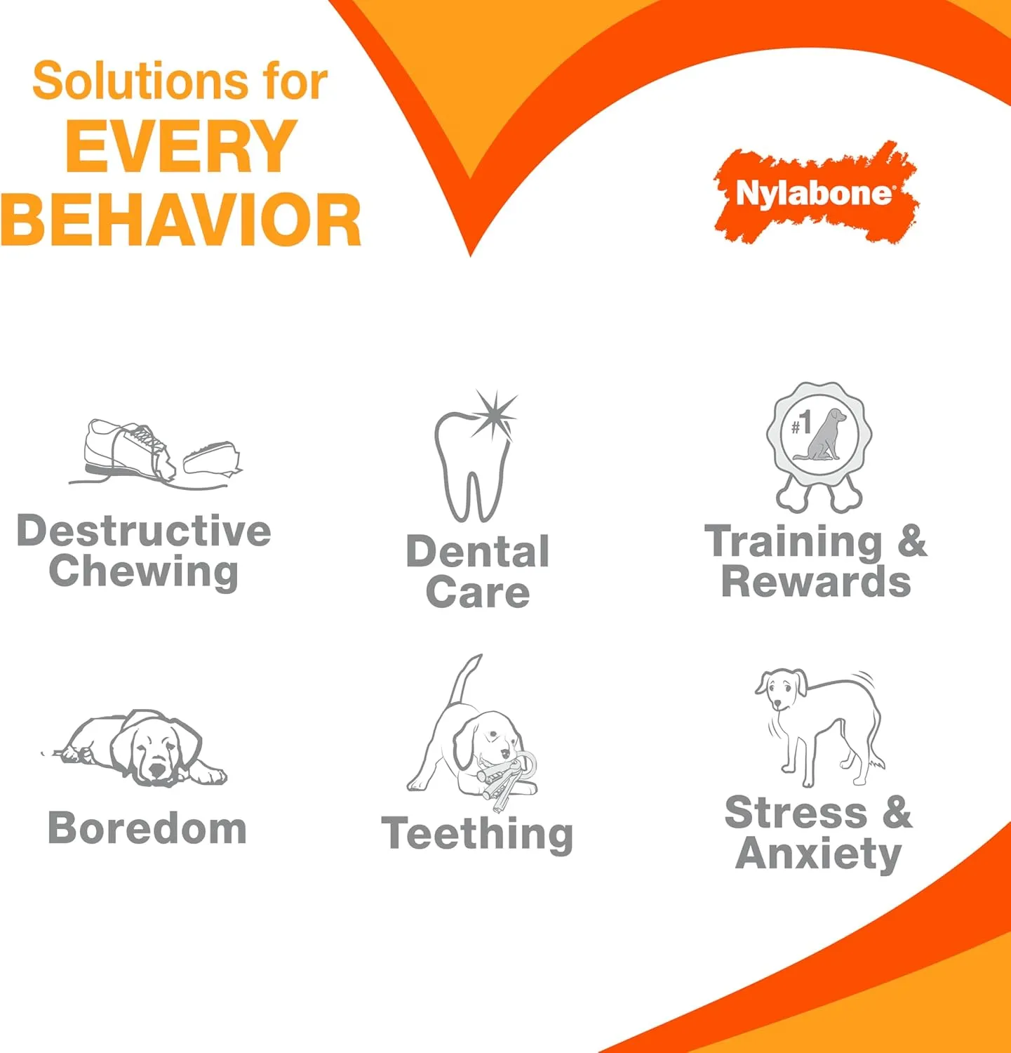 Nylabone Power Chew Toy Bundle, Cute Dog Toys for Aggressive Chewers, Filet Mignon, Cheese, and Bacon Flavors, Small Dogs - Up to 25 lbs, 3 Pack