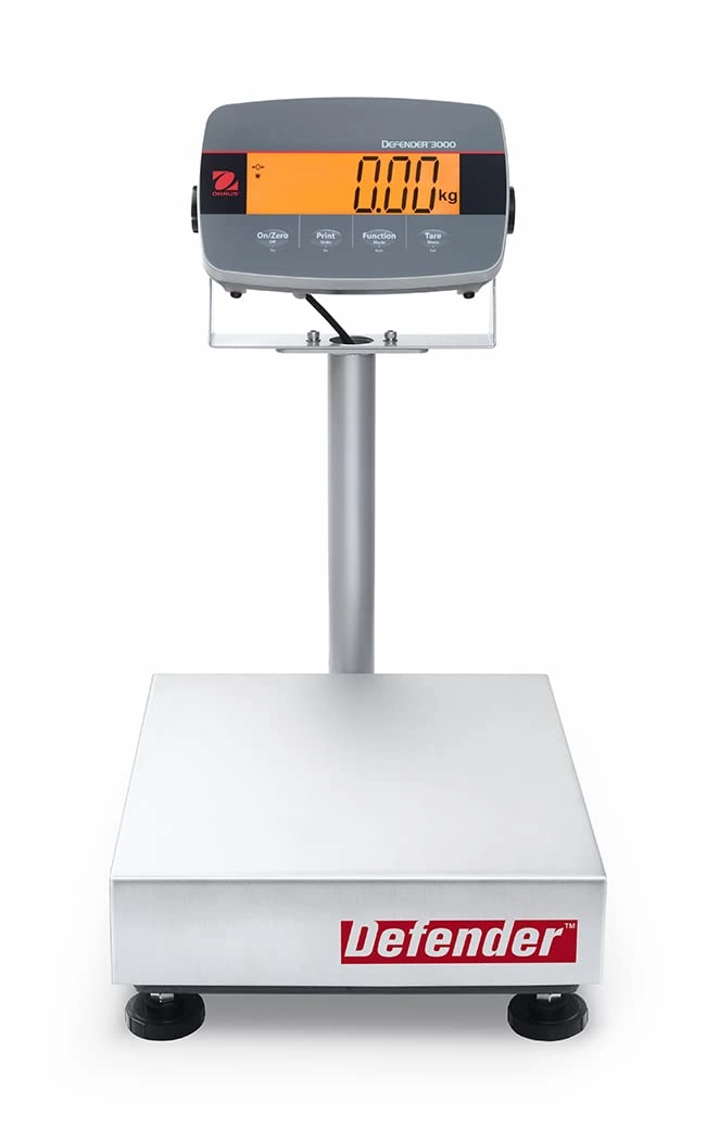OHAUS Defender? 3000 - i-D33 Bench Scale D33P75B1R1 150lb x 0.05lb (0.02lb), NTEP 30685176