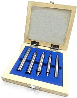 OMEX New 5 Piece Center & Edge Finder Set - Shank 1/2" & 3/8" - Milling Set I Boxed Kit