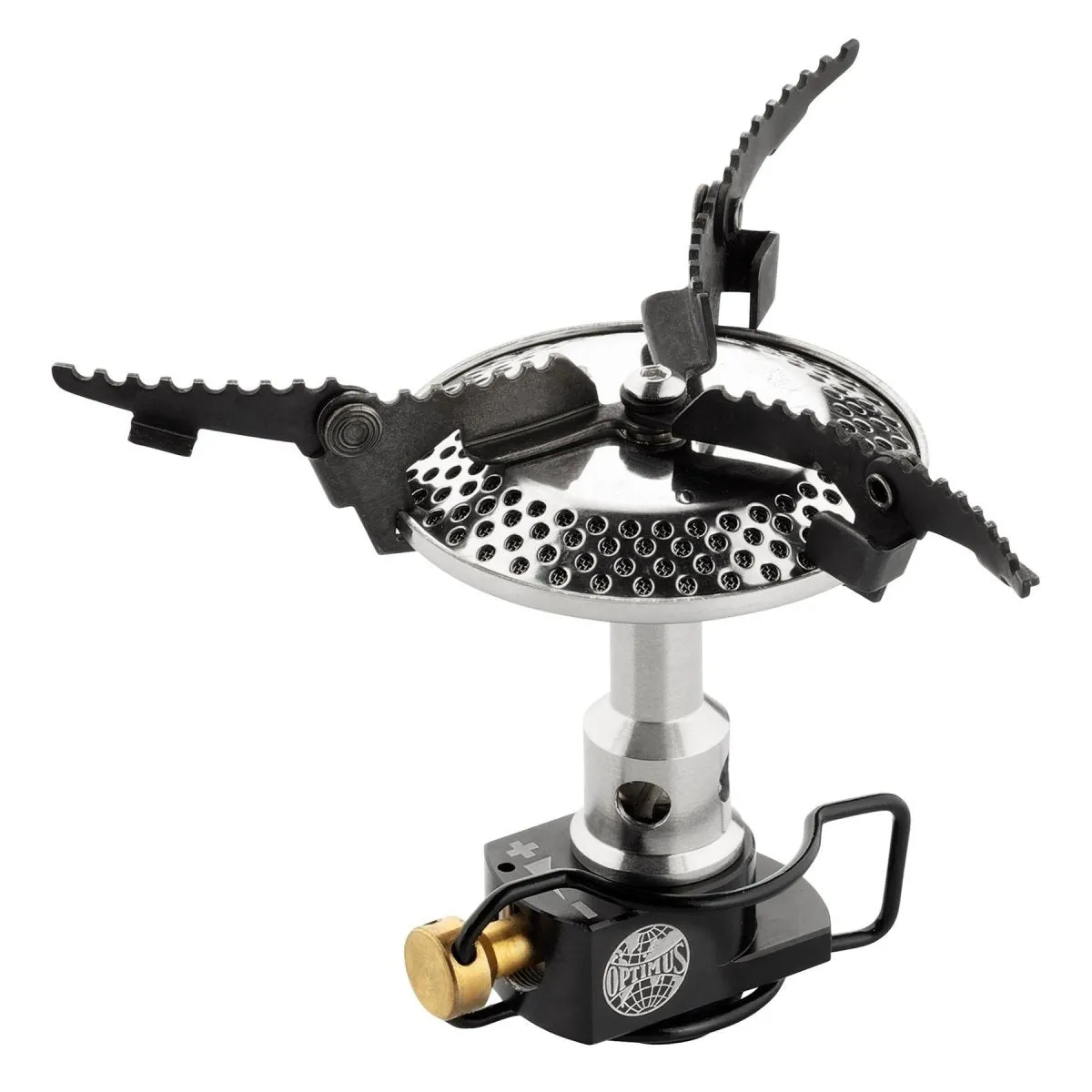 Optimus Elektra FE camping cooking system outdoor cook burner windshield stove