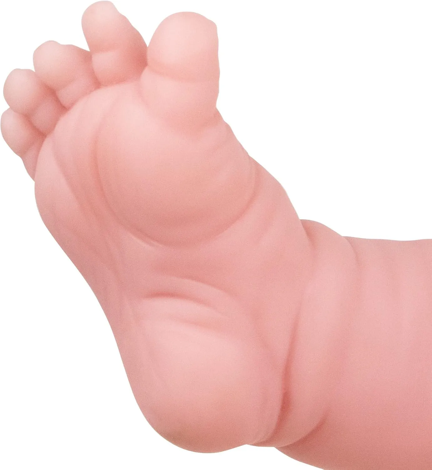 Original 17" La Newborn by JC Toys - Realistic Washable All Vinyl Closed Eye Sleeping Baby Doll- Pink Gift Set , Blue