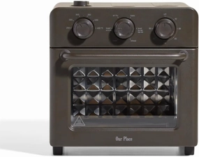 Our Place Wonder Oven | 6-in-1 Air Fryer & Toaster Oven with Steam Infusion | Compact, Countertop Friendly, Fast Preheat, Multifunctional | Air Fry, Toast, Roast, Bake, Reheat & Broil | Char