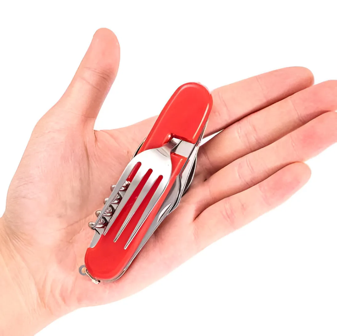 Outdoor Picnic Stainless Steel spoon fork and knife set