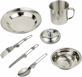 Outdoor Camping Kits 1 Set Portable Cooking Utensils Camping Kitchenware