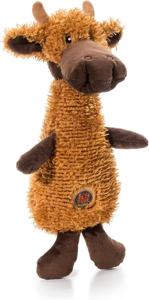 Outward Hound Scruffles Moose Plush Squeaky Dog Toy, Large