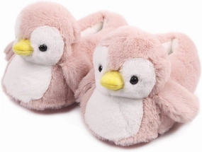 Penguin Cute Women Slippers Funny Animal Slippers Novelty Plush Slippers Fluffy Fuzzy Winter Warm Bedroom House Shoes Cartoon Slippers for Women Men Teen Girls