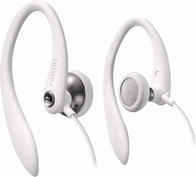 Philips Shs3300wt Earhook Headphones Shs3300 White