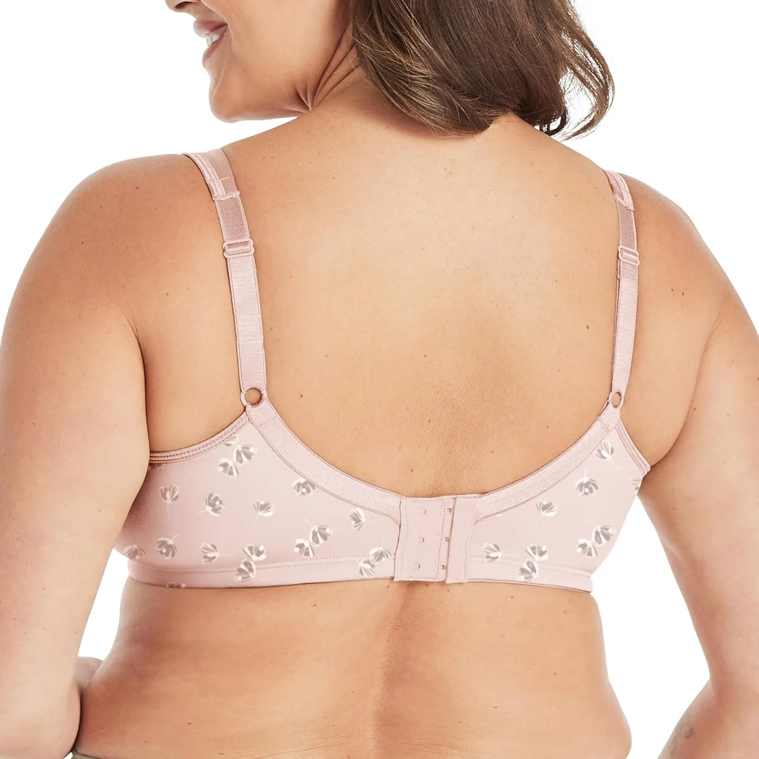 Playtex Women's Wireless Bra, 18 Hour Plus-Size T-Shirt Bras Available, Smoothing, Full Coverage, 4803, Single or 2-Pack