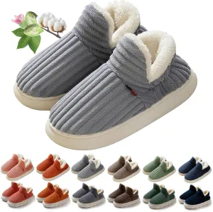 Pluffi-Pluffi Slipper Booties, Pluffi The Cozy Stylish Slipper, Winter Anti-Slip Fuzzy Warm Comfy Cloud Slippers Women Men