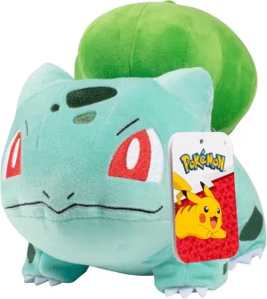 Pokemon 8" Bulbasaur Plush - Officially Licensed - Generation One Starter Figure - Authentic Soft Stuffed Animal Toy - Gift for Kids, Boys, Girls - 2 
