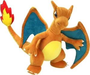 Pokémon 12" Large Charizard Plush - Officially Licensed - Charmander Evolution - Authentic Soft Stuffed Animal Toy Figure - Gift for Kids, Boys, Girls - 2 