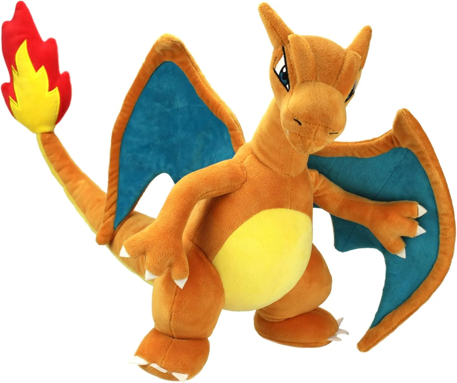 Pokémon 12" Large Charizard Plush - Officially Licensed - Charmander Evolution - Authentic Soft Stuffed Animal Toy Figure - Gift for Kids, Boys, Girls - 2 