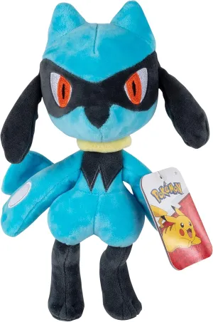 Pokémon 8" Riolu Plush - Officially Licensed - Lucario Evolution Figure - Authentic Soft Stuffed Animal Toy - Gift for Kids, Boys, Girls - 2 