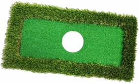 Pool Float Golf Green Putting Mat Training Turf Game Accessories Practice Mat Supplies for Outdoor Yard Golfer Backyard
