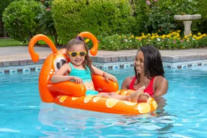 Poolmaster Waterbug Lounge Jr. Inflatable Swimming Pool Float Large
