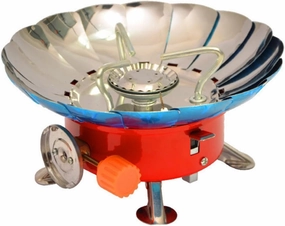 POPETPOP Quick-heat Portable Outdoor Stove Burner Gas Camping Stove for Propane Cooking