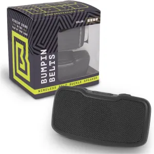 Portable Bluetooth Speaker with Magnetic Clip | Waterproof Bluetooth Speaker with 4GB Storage, 6  Hour Battery, 100-Yard Range | Compact Small Wireless Speaker for Travel & Bike- Gray