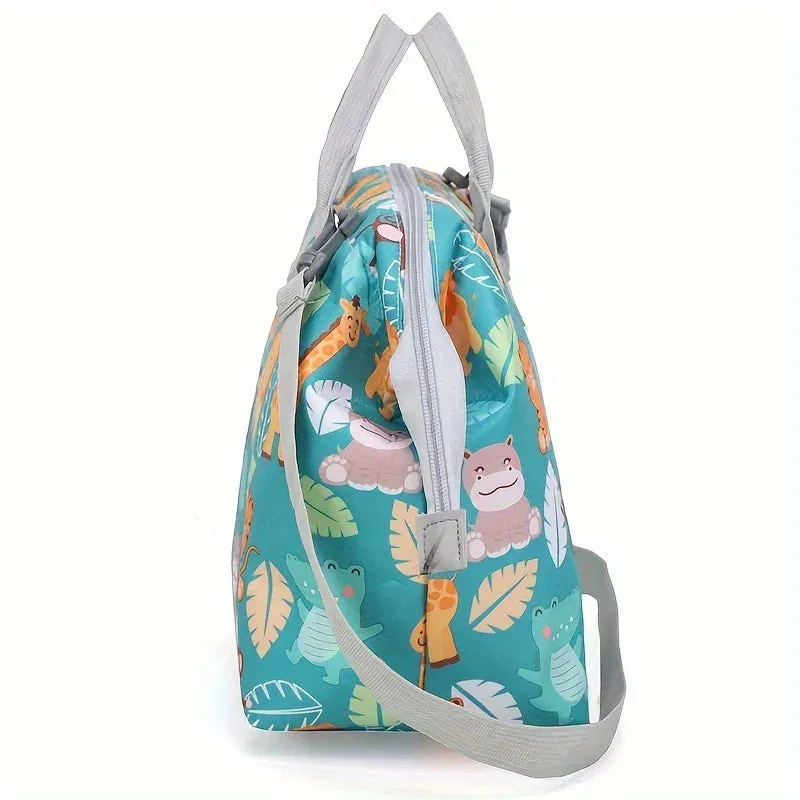 Portable Waterproof Diaper Shoulder Bag