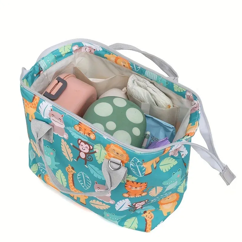 Portable Waterproof Diaper Shoulder Bag