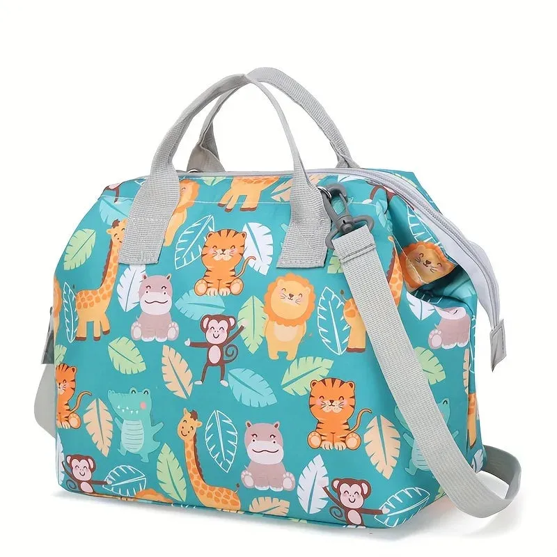 Portable Waterproof Diaper Shoulder Bag