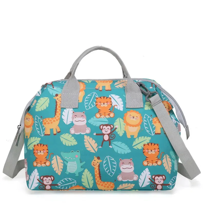 Portable Waterproof Diaper Shoulder Bag