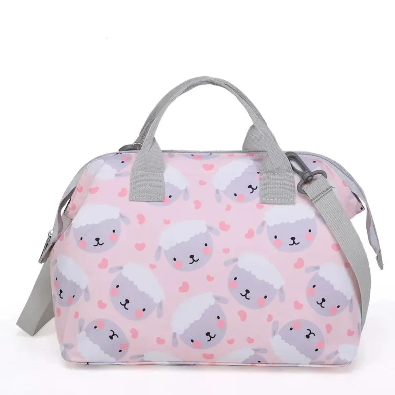 Portable Waterproof Diaper Shoulder Bag