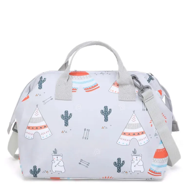 Portable Waterproof Diaper Shoulder Bag