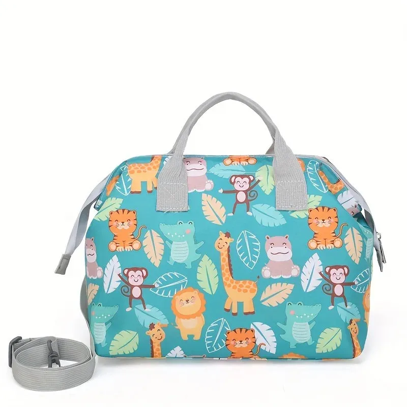 Portable Waterproof Diaper Shoulder Bag